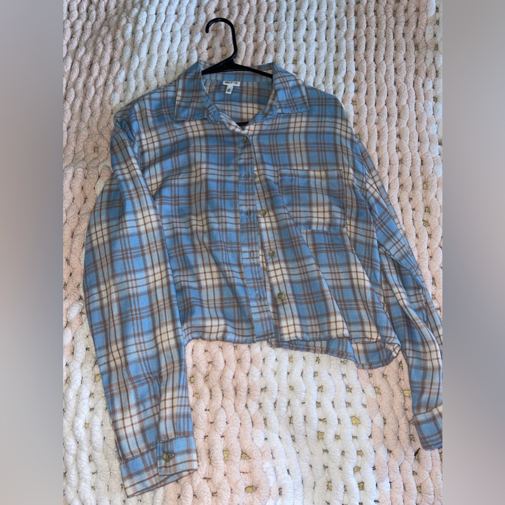 Cropped flannel